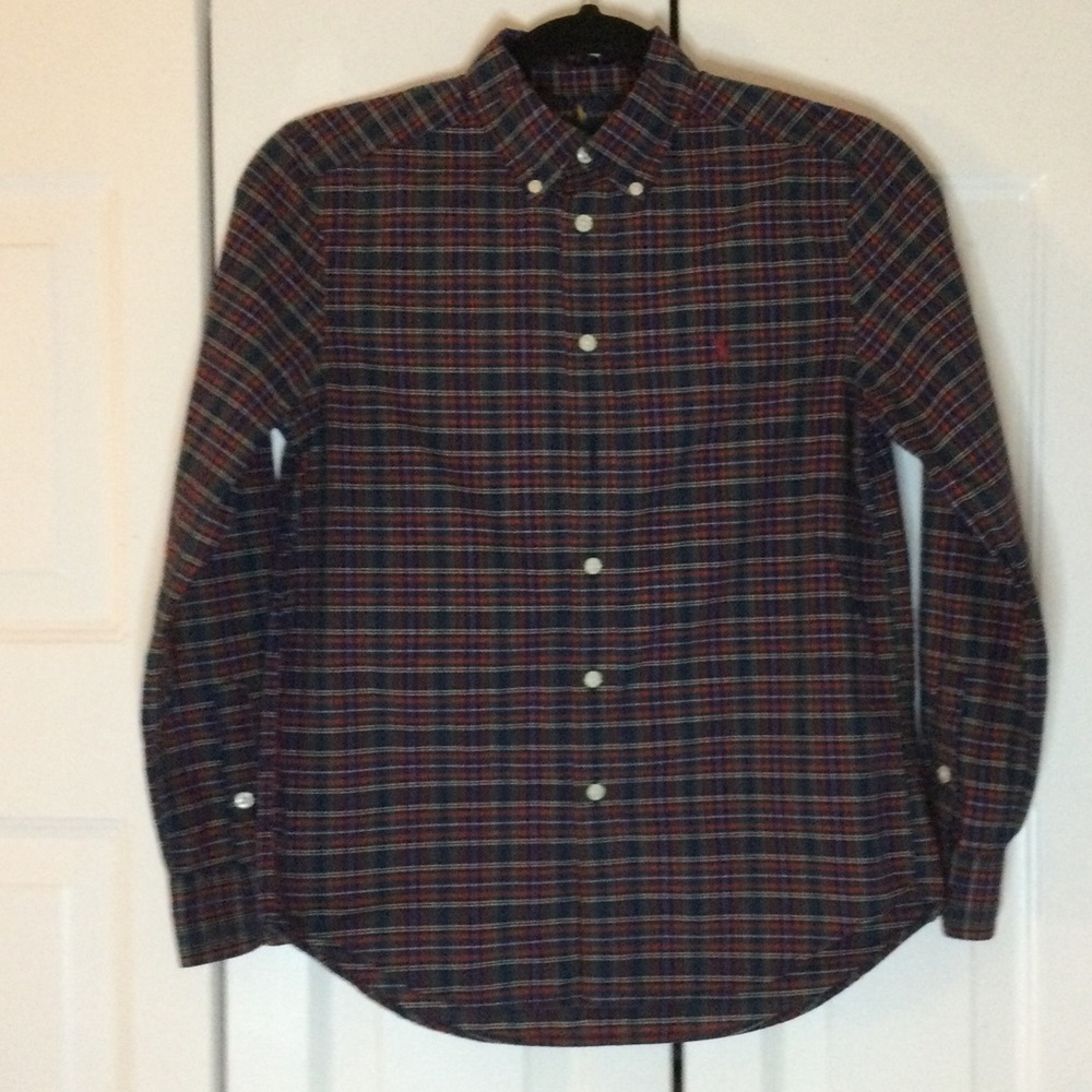 Ralph Lauren button down dress shirt:: M (10/12)